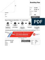 Boarding Pass Siddharth