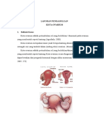LAPORAN PENDAHULUAN Kista Ovarium