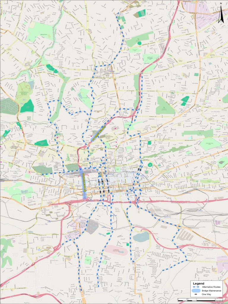 Bridge Maintenance Alternative Routes 16022016 1 | PDF