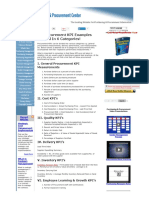 6 Categories of Procurement KPI’s