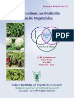 Compendium On Pesticide Use in Vegetables PDF