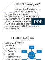 What Is PESTLE Analysis