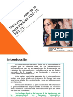 Psiquiatría - Trastorno Borderline de La Personalidad