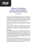 Download Beware of Warrenism and the False Theology of the Purpose Driven Church by Jeremy James SN31415620 doc pdf