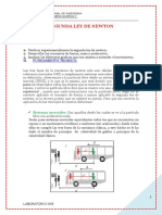 Segunda ley Newton UNIINGENIERIA