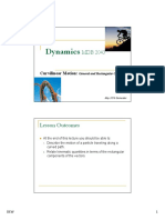 Dynamics Lecture 2a