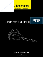 Jabra Supreme Web Manual 