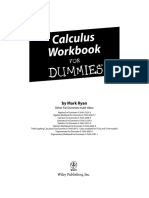 Calculus Workbook for Dummies