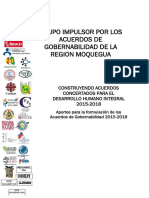 ACUERDOS DE GOBERNABILIDAD 2015 - 2018 Moquegua PDF