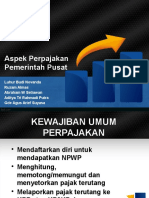 Aspek Perpajakn Pusat_Kelompok 5