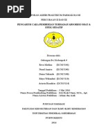 Download PENGARUH CARA PEMBERIAN TERHADAP ABSORBSI OBAT  EFEK SEDATIF by Ariesta riendrias SN314171534 doc pdf