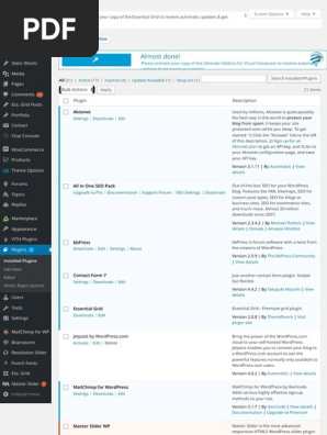 Plugins ‹ — WordPress