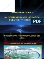 Unidad N°1 Contaminación Acuatica, Fuentes y Efectos