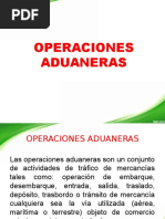 OPERACIONES ADUANERAS