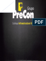 Catálogo Infraestructura Vial (PRECON)