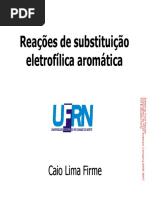 Reações de Substituição Eletrofílica Aromática_parte 1