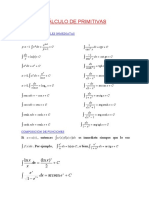 Integrales inmediatas