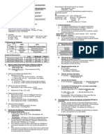 Valores y Formulas Mas Usadas en Pediatria