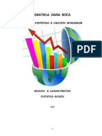 Aplicatii in EXCEL - Statistica in Afaceri 2015 PDF