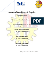 Anteproyecto - Sistema de Control de Posicion Con Carga