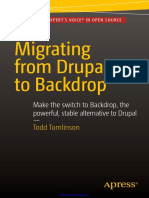 Migrating From Drupal to Backdrop