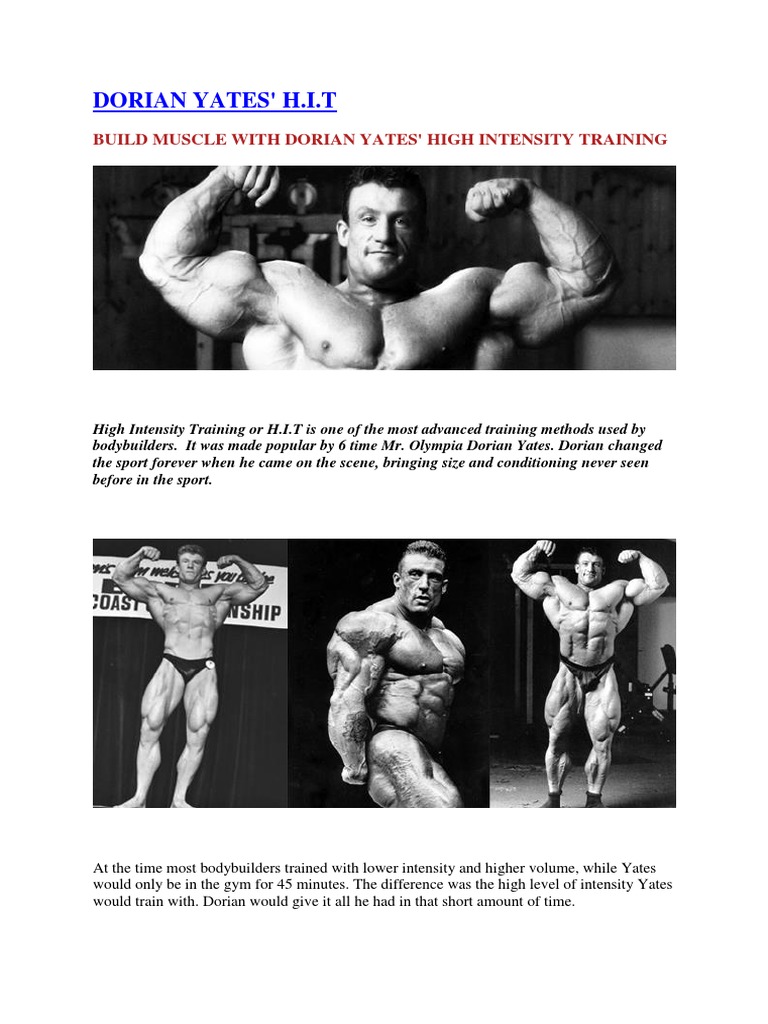 Dorian Yates | PDF | Strength Training | Recreation, image size:768x1024
