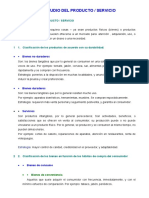 Estudio Del Producto Servicio