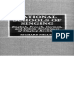 National Schools of Singing - Richard Miller