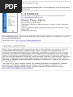 A I I E Transactions Volume 11 Issue 4 1979 (Doi 10.1080 - 05695557908974471) Muth, Eginhard J. White, John A. - Conveyor Theory - A Survey