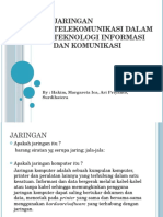 Jaringan Telekomunikasi Dalam Teknologi Informasi Dan Komunikasi