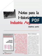Notas Para La Historia de La Industria Argentina Parte7