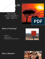 Poaching Presentation