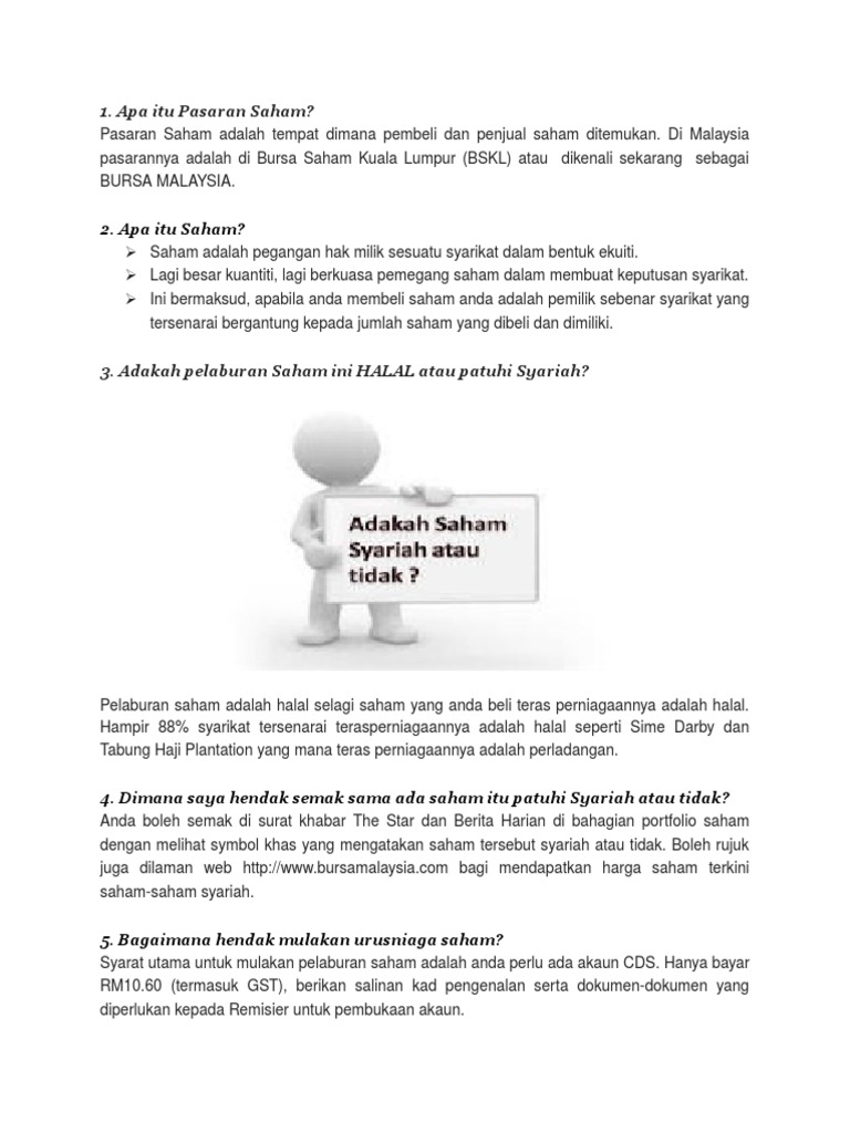 Soal Jawab Saham Pdf