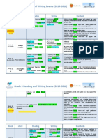 Grade 3 La Standards and Events 2015-2016