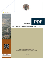 Bhutan National Urbanization Strategy 2008