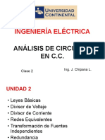 2da - Clase - UC - 2015 I - Voltaje y Leyes de Kirchoff