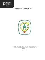 Download PANDUAN  PELAYANAN PASIEN  by Mochamad Fazri Z SN314233117 doc pdf