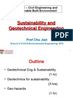 Sustainability and Geotechnical Engineering