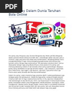 Download Mix Parlay Dalam Dunia Taruhan Bola Online by Isvana SN314233698 doc pdf