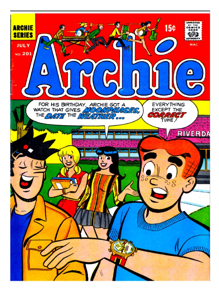 Archie Comics Archie Issue 201 | PDF