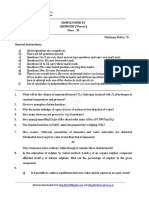 Sample Paper-03 CHEMISTRY (Theory) Class - XI: Material Downloaded From and