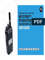 Motorola DP4800 DP4801 Manual