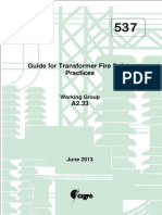 Guide for Transformer Fire Safety Practices