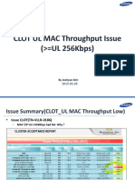Low Ul Throughput SCFT, Clot 0310