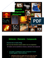 Presentation On Elements-Mixtures-Compounds Notes - 1