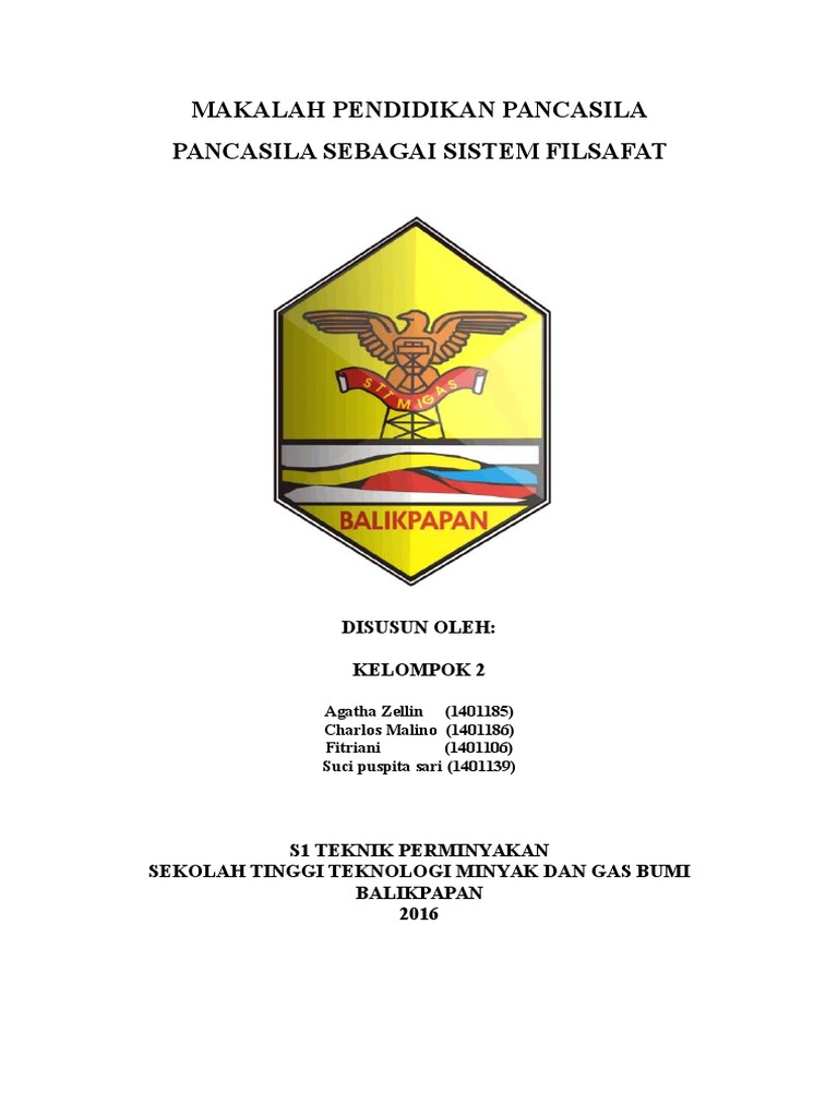 makalah pancasila