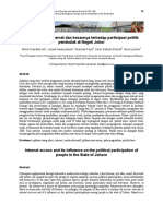 Akses Kepada Internet Dan Kesannya Terhadap Partisipasi Politik PDF