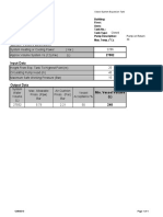 Closed System Expansion Tank Calculation