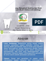 Bakteremia Yang Mengikuti Scaling Dan Root Planing