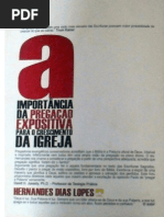 A Importância Da Pregação Expositiva No Crescimento Da Igreja - Hernandes Dias Lopes